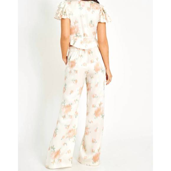 NEW LOVESHACKFANCY celestine pant in sandy rose - Picture 2 of 2